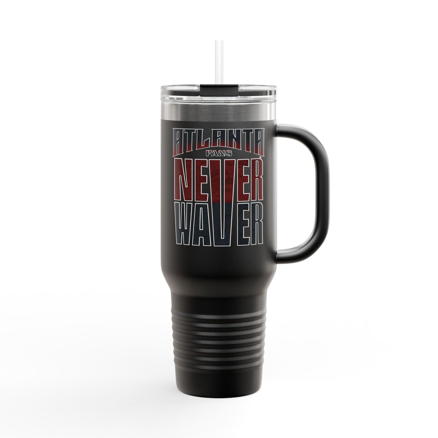 Atlanta Fans Never Waver Insulated Travel Mug, 40oz
