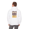 Unisex Heavy Blend™ Hooded Sweatshirt - Washington Fans Never Waver W Leopard Football- Perfect for Sports Fans