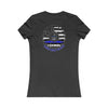 Never Waver Always Back The Blue  Women's Favorite Tee