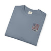 Never Waver Website Unisex Garment-Dyed T-Shirt - Patriotic Graphic Tee