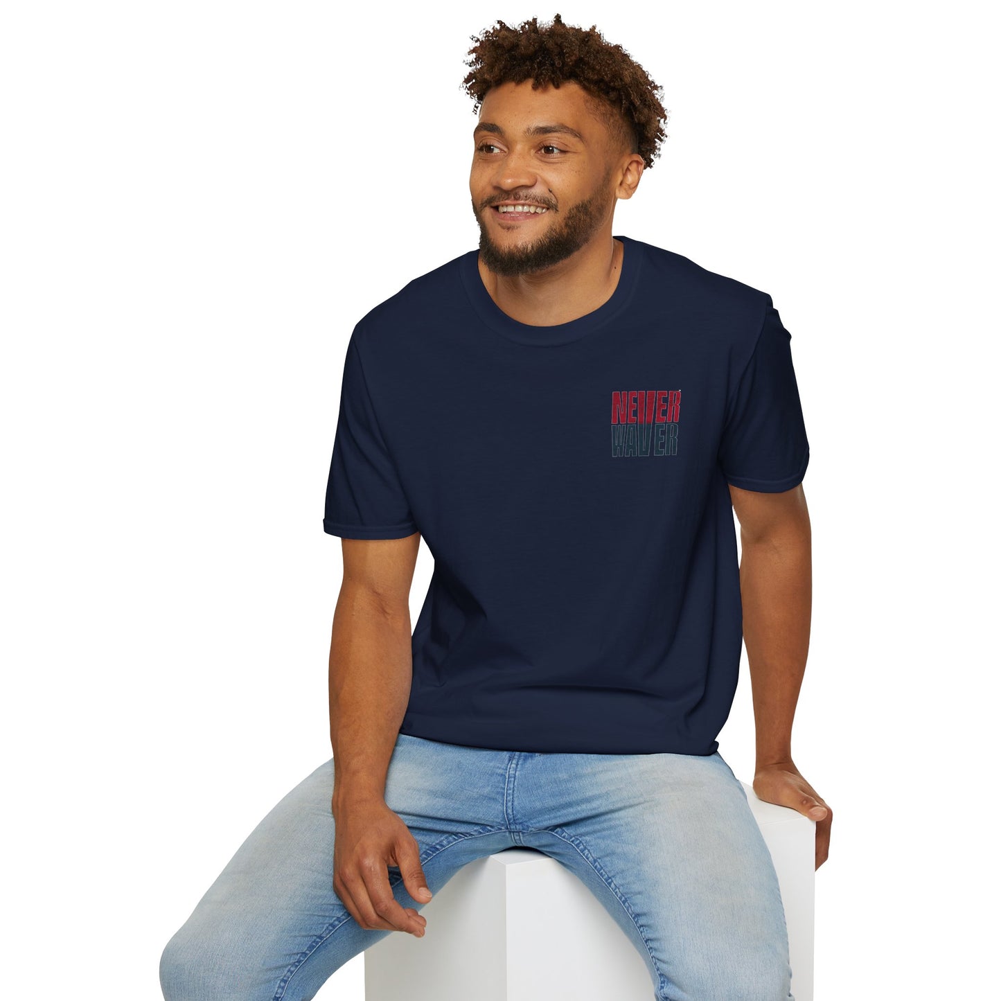 Houston Fans Never Waver Unisex Softstyle T-Shirt