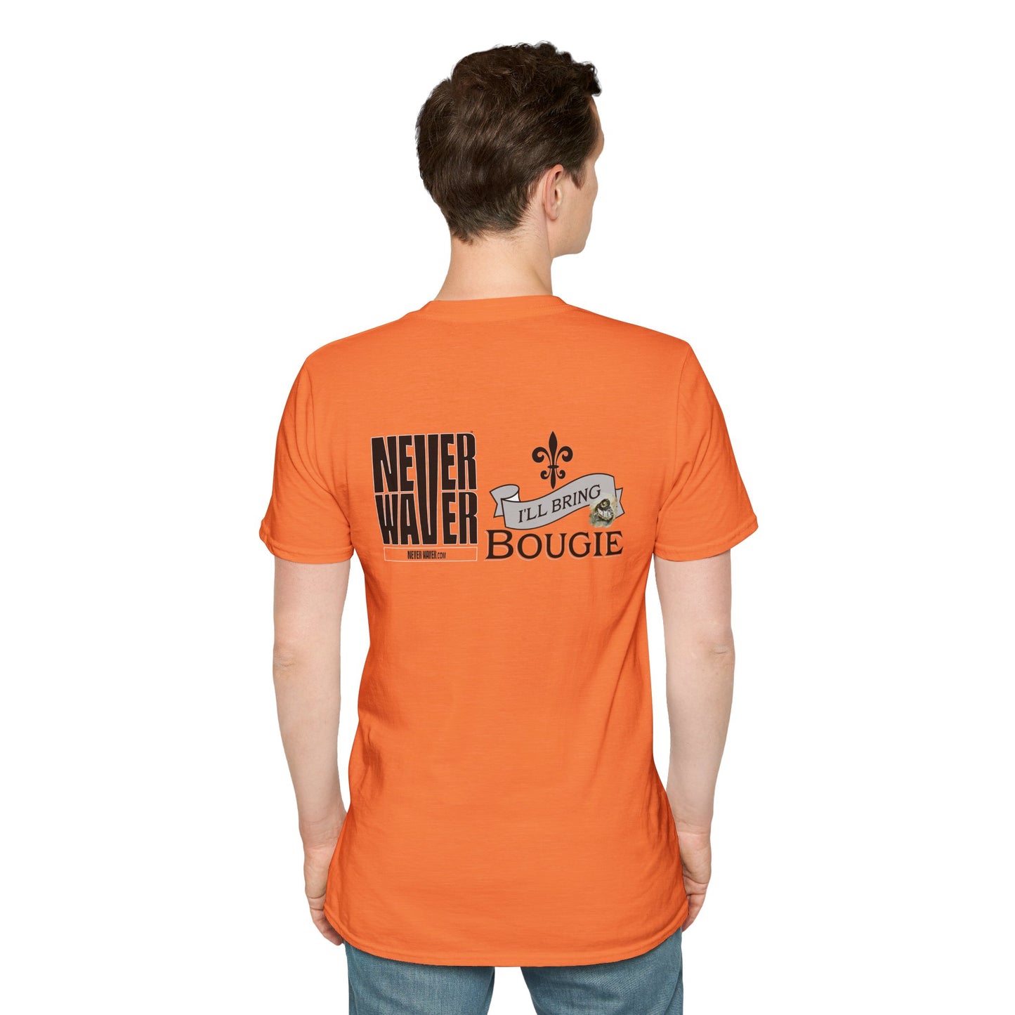 Never Waver I'll Bring The Bougie Unisex Softstyle T-Shirt