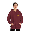 Unisex Heavy Blend™ Hooded Sweatshirt - Washington Fans Never Waver W Leopard Football- Perfect for Sports Fans