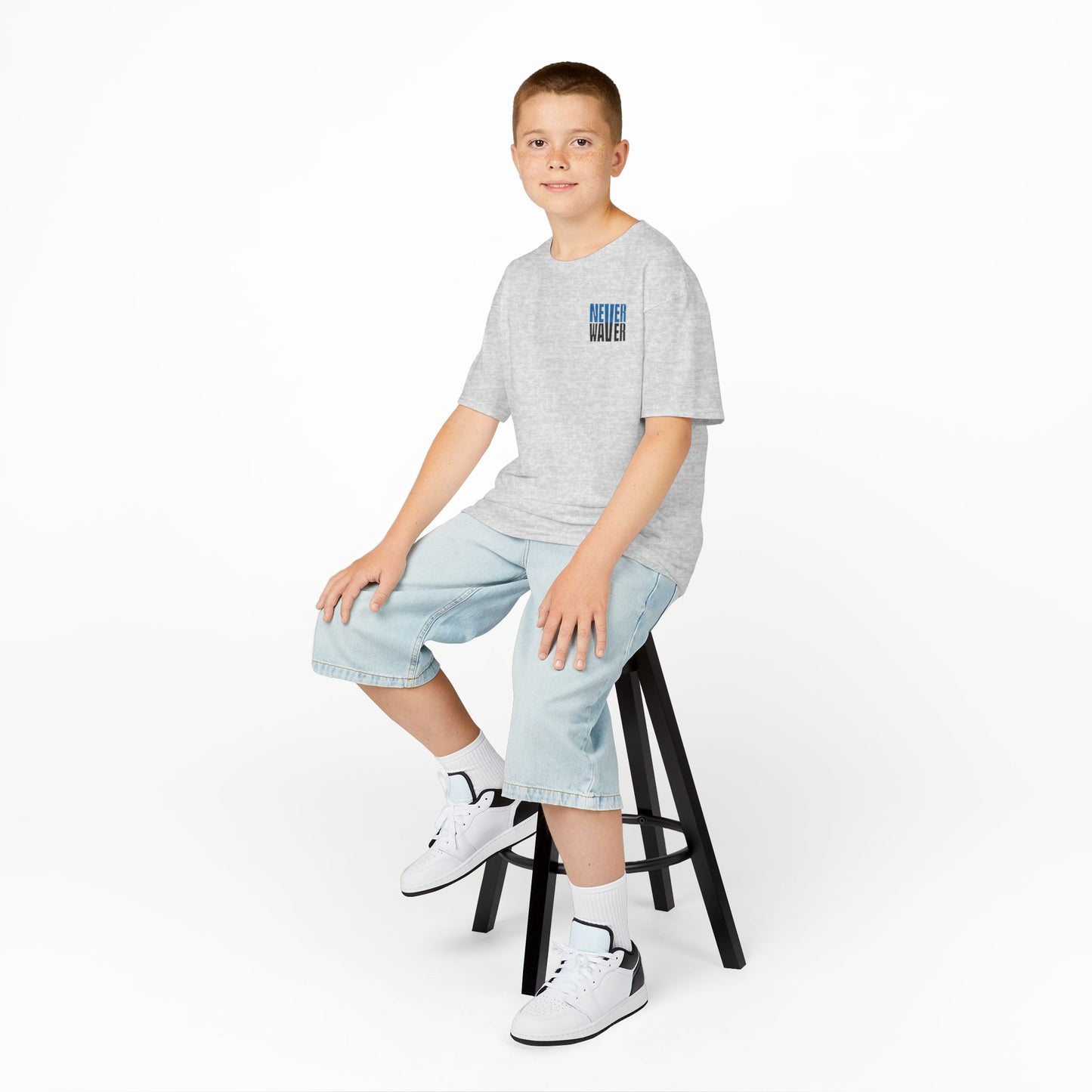 Carolina Fans Never Waver Kids Heavy Cotton™ Tee