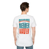 Miami Fans Never Waver Unisex Softstyle T-Shirt