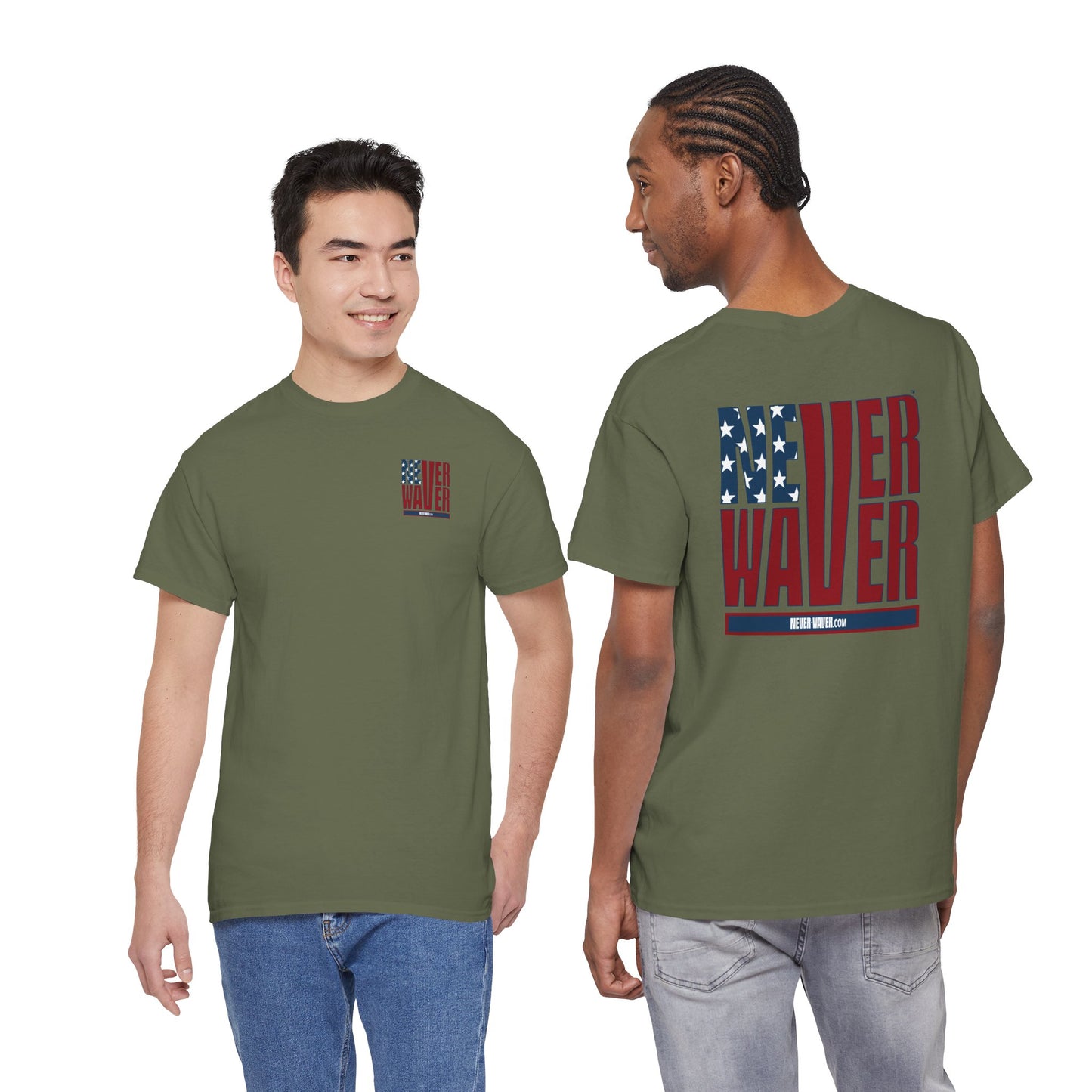 Never Waver Unisex Heavy Cotton Tee