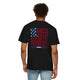 'Never Waver' Design Patriotic Unisex Garment-Dyed T-Shirt