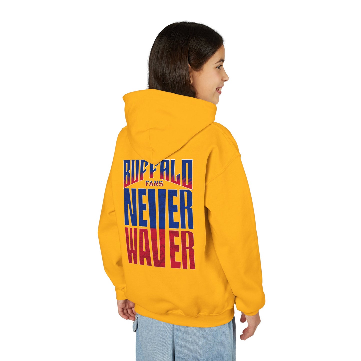 Buffalo Fans Never Waver Youth Sweatshirt / Hoodie