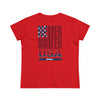 Never Waver USA Women's Midweight Cotton Tee