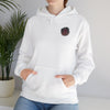 Never Waver Be Red White and A Little Bougie Unisex Heavy Blend™ Hoodie