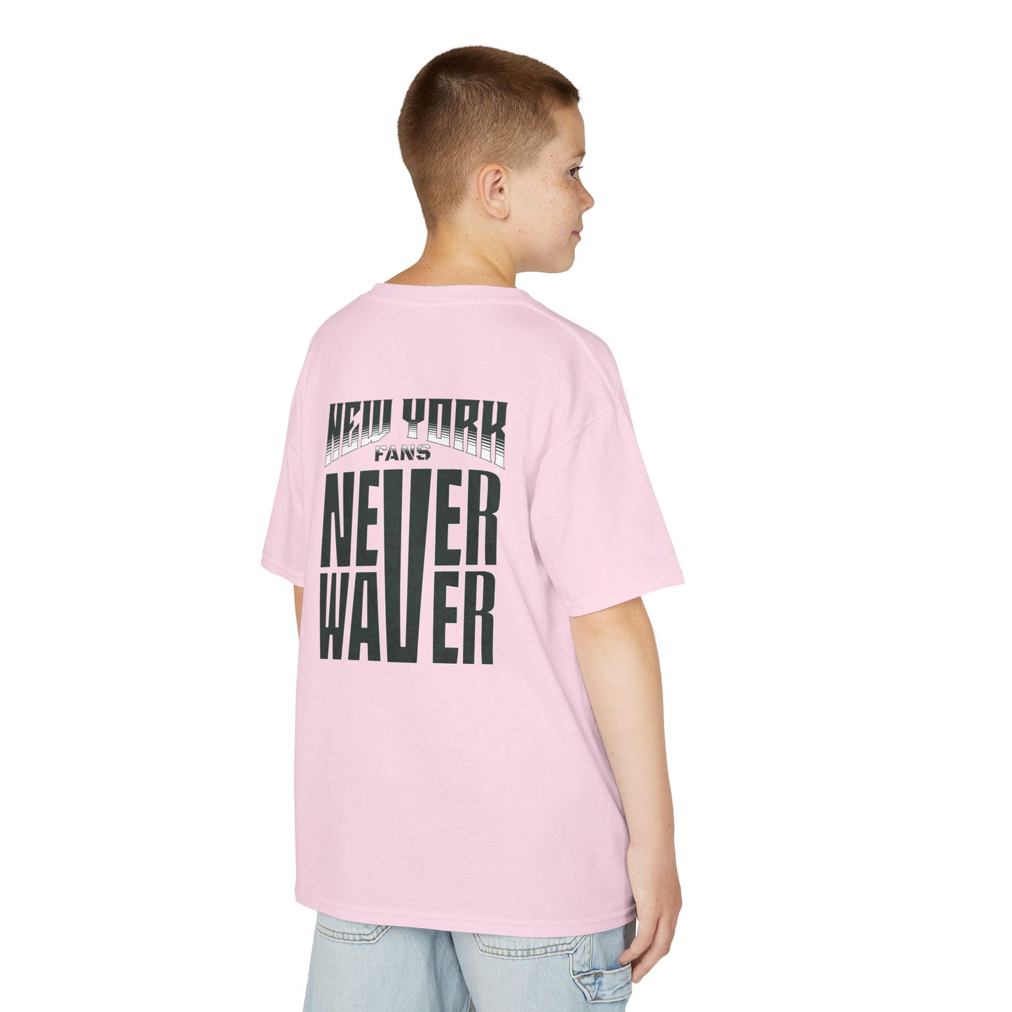 New York  Fans Never Waver Kids Heavy Cotton™ Tee
