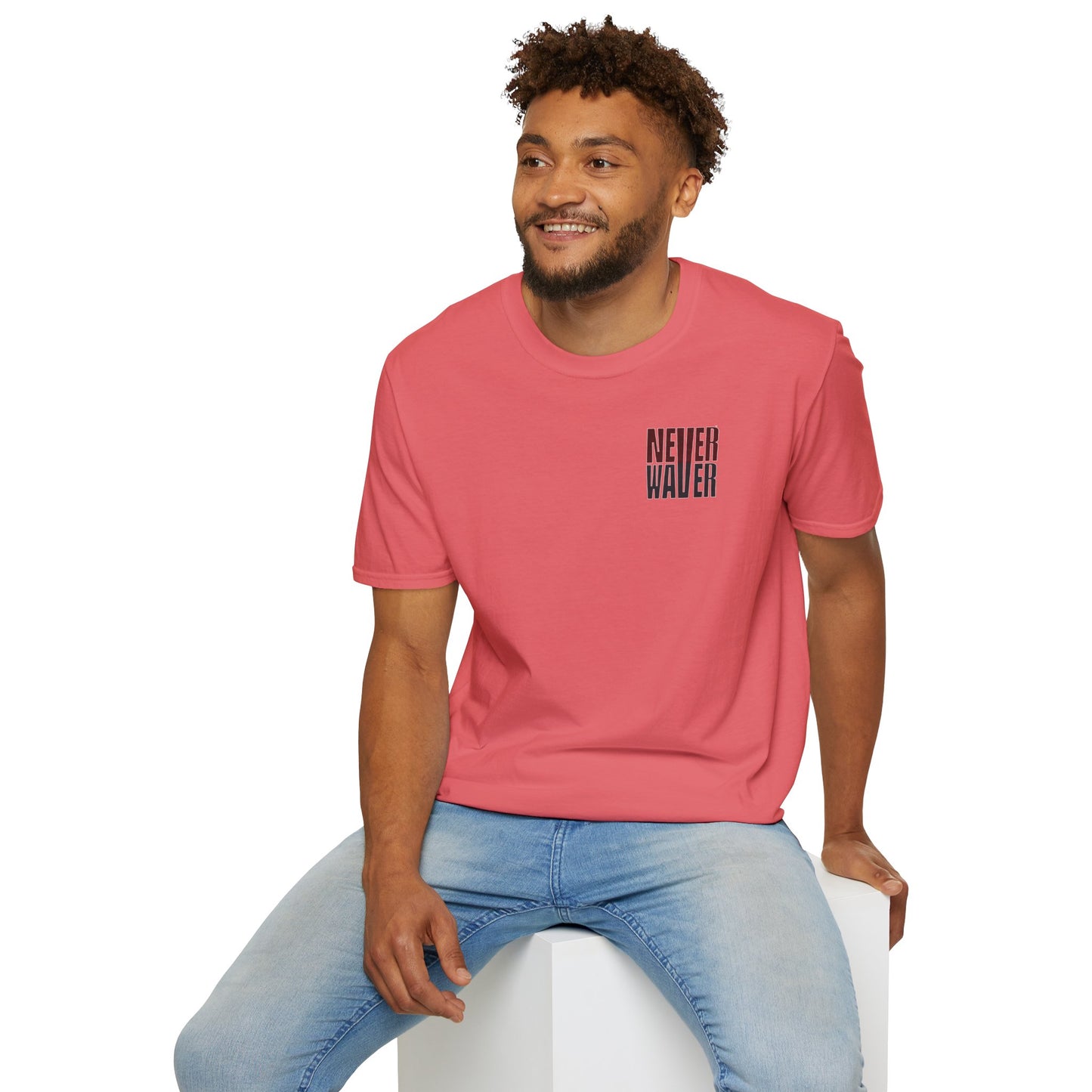Atlanta Fans Never Waver Unisex Softstyle T-Shirt