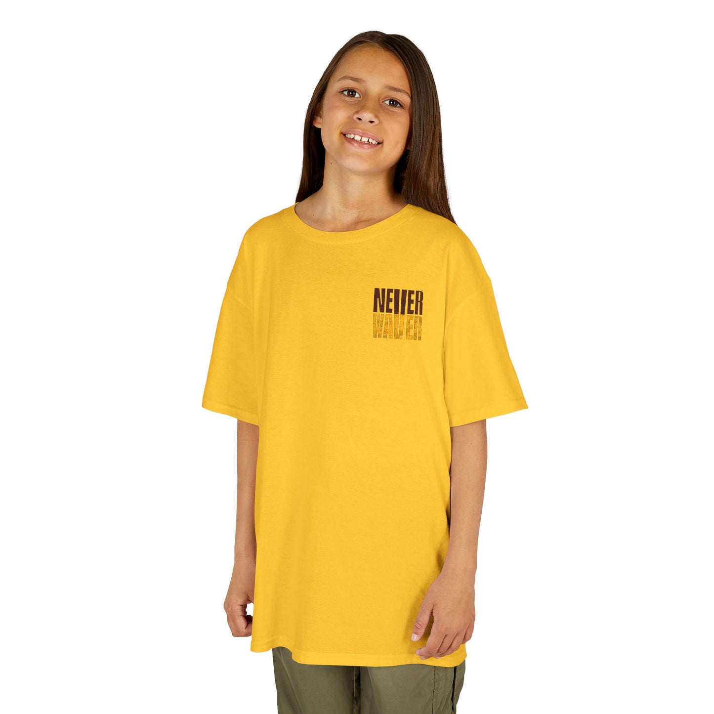 Washington Fans Never Waver Kids Heavy Cotton™ Tee