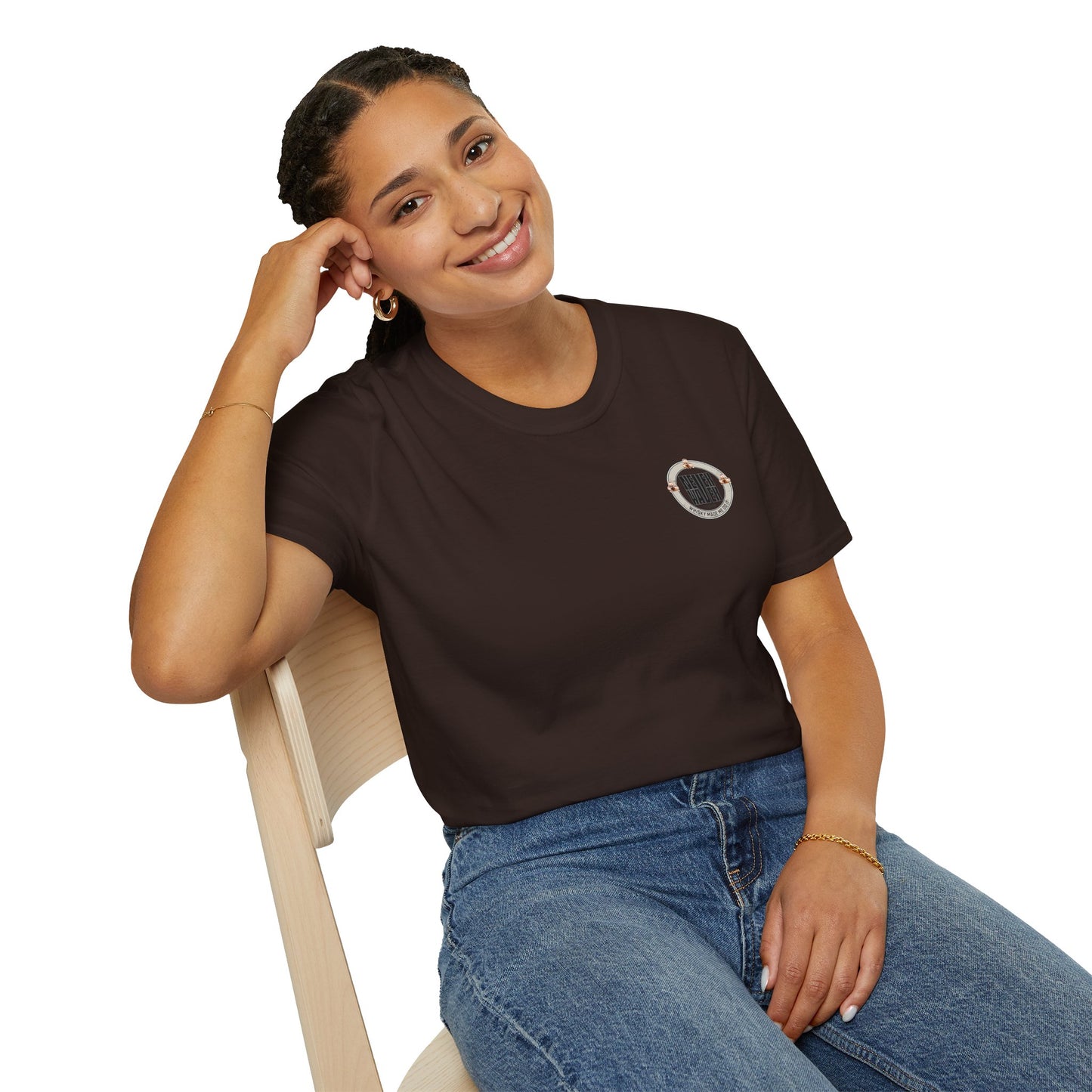Never Waver Whisky Made Me Do It? Unisex Soft style T-Shirt