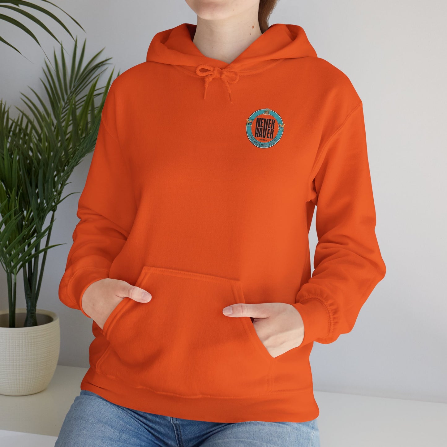 "Never Waver Tiki Drinks Made Me Do It? " Eco-Friendly Unisex Hoodie