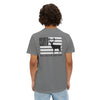 Unisex Garment-Dyed Pocket T-Shirt | "Never Waver Best Buckin' Dad Ever" Graphic Tee for Everyday Wear