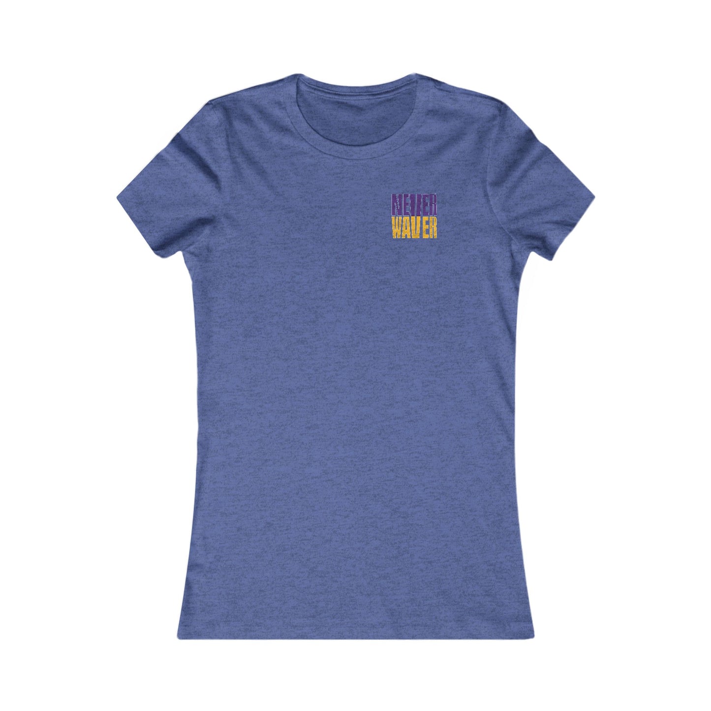 Minnesota Fans Never Waver W-Leopard Football Women's Favorite Tee