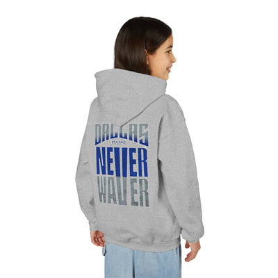 Dallas Fans Never Waver Youth Heavy Blend Hoodie Sweatshirt