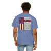 'Never Waver Husband Daddy Protector Hero ' Design Unisex Garment-Dyed T-Shirt