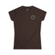 Never Waver Save Water Drink Coffee Women's Soft Style Tee by Printify