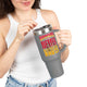 Kansas Fans Never Waver W-Leopard Football Insulated Travel Mug, 40oz by Printify