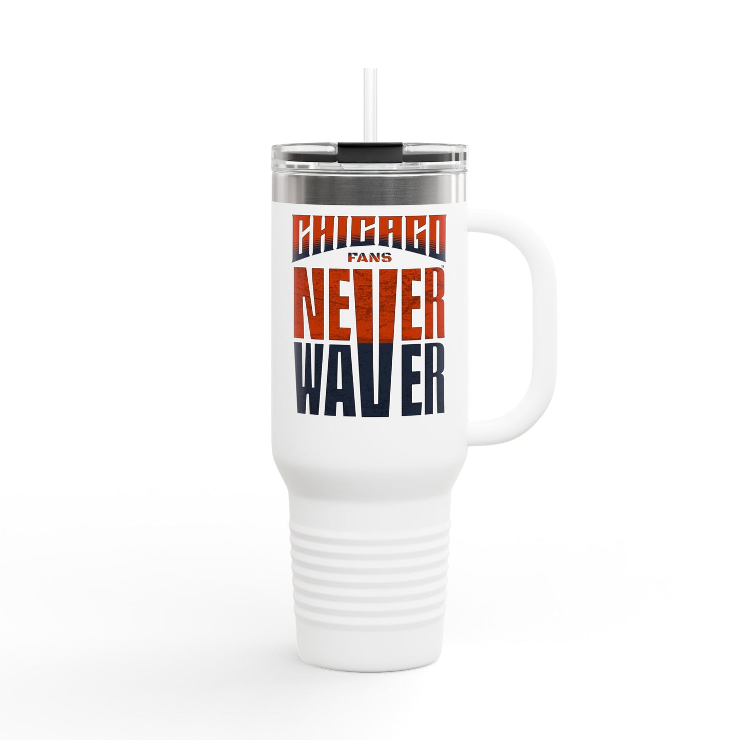Chicago Fans Never Waver Insulated Travel Mug, 40oz