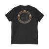 Never Waver Save Water Drink Beer  Unisex V-Neck Tee - Motivational Graphic Shirt