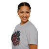 Never Waver Be Red White & a Little Bougie Unisex Softstyle T-Shirt
