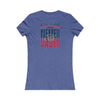 New England Fans Never Waver W-Leopard Football Women's Favorite Tee