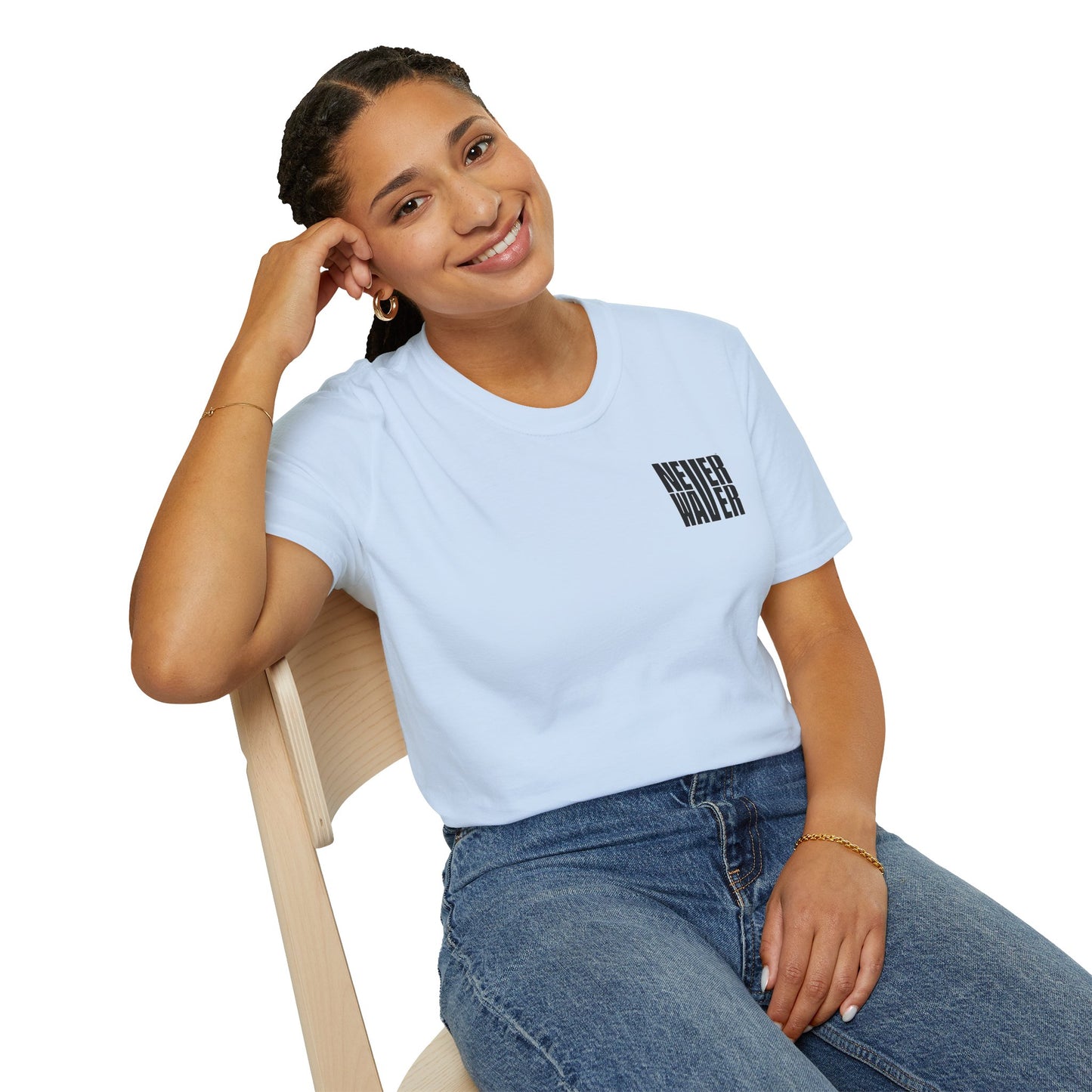 Never Waver I'll Bring The  Voice of Reason Unisex Softstyle T-Shirt