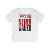 Tampa Bay Fans Never Waver Kids Softstyle Tee
