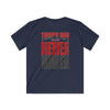 Tampa Bay Fans Never Waver Kids Softstyle Tee
