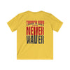 Tampa Bay Fans Never Waver Kids Softstyle Tee