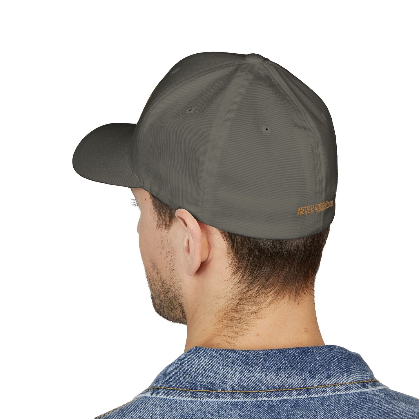 Never Waver Camo Embroidered Cap