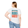 Miami Fans Never Waver Unisex Softstyle T-Shirt