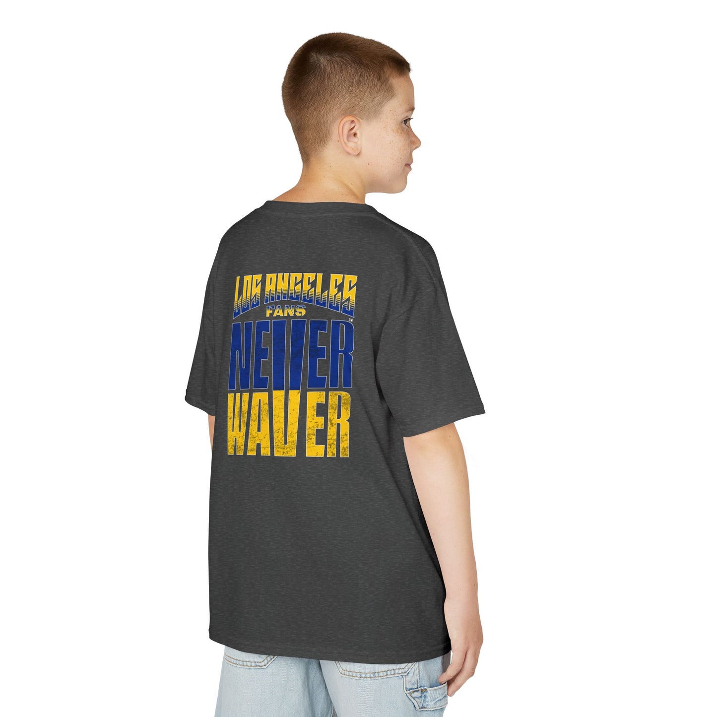 Los Angeles  Fans Never Waver Kids Heavy Cotton™ Tee