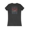 Atlanta Fans Never Waver W-Leopard Football Women's Favorite Tee
