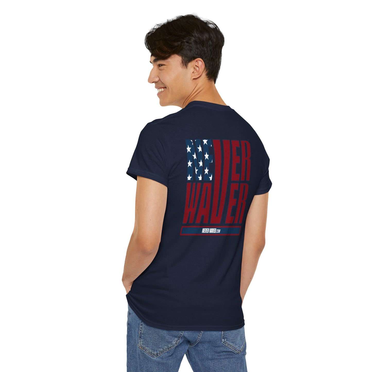 Never Waver Unisex Heavy Cotton Tee