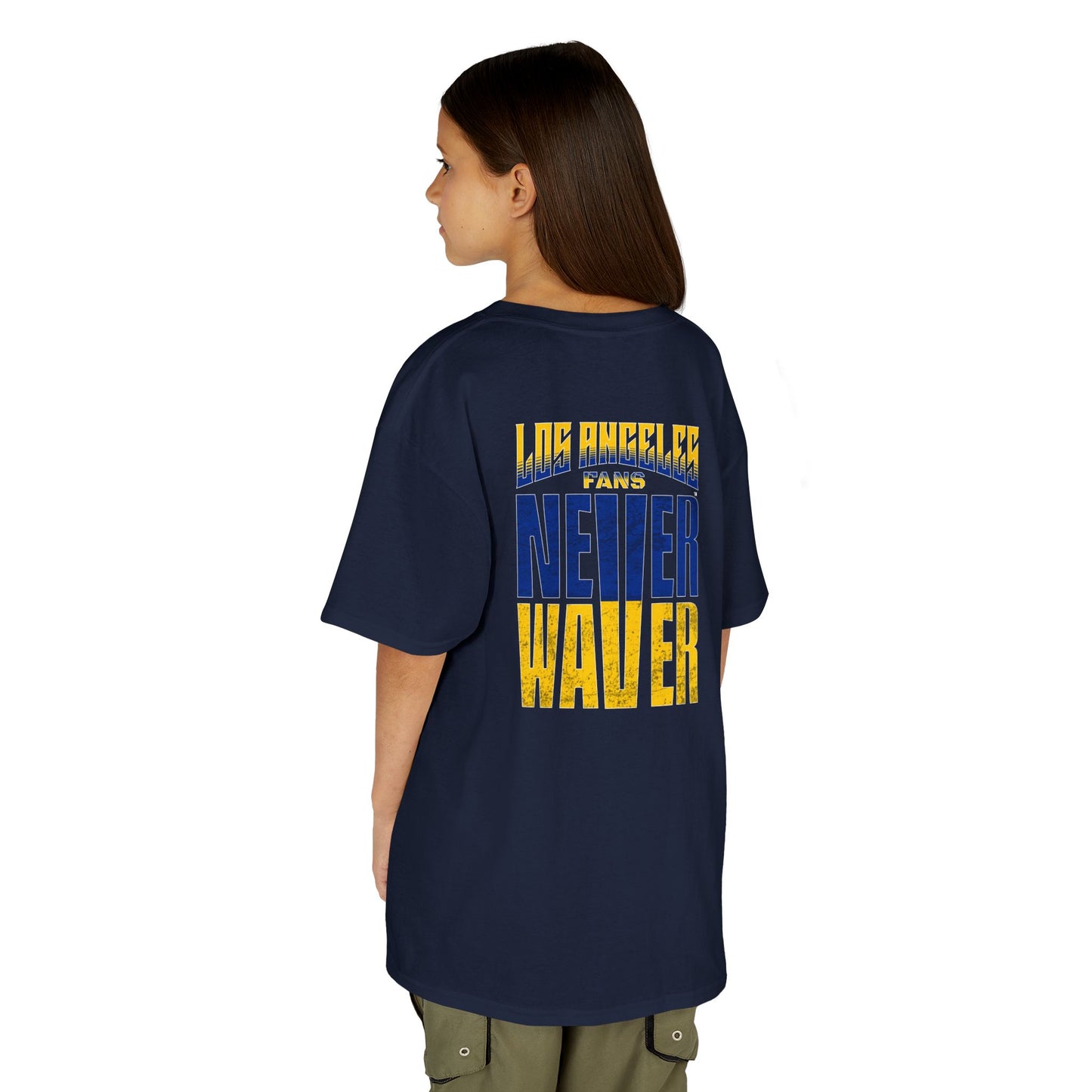 Los Angeles  Fans Never Waver Kids Heavy Cotton™ Tee