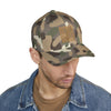 Never Waver Camo Embroidered Cap
