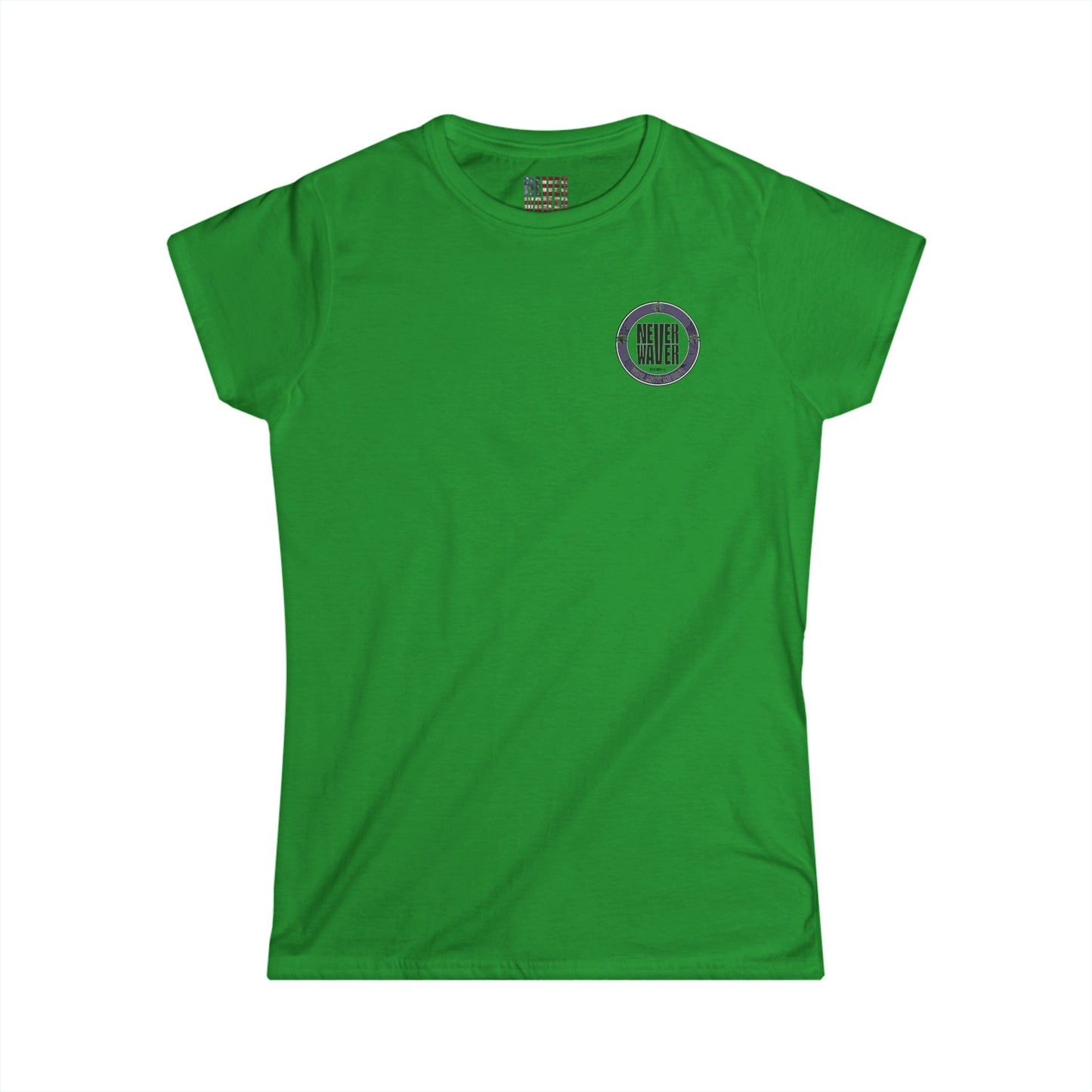 Never Waver Wine Made Me Do It Women's Soft Style Tee -