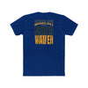 Green Bay Fans  Never Waver Unisex Cotton Crew Tee