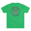 Respect Is Earned Never Waver It's Not Given Unisex Tri-Blend Crew Tee
