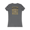 New Orleans Fans Never Waver W-Leopard Football Women's Favorite Tee