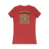 New Orleans Fans Never Waver W-Leopard Football Women's Favorite Tee