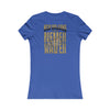New Orleans Fans Never Waver W-Leopard Football Women's Favorite Tee