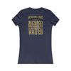 New Orleans Fans Never Waver W-Leopard Football Women's Favorite Tee
