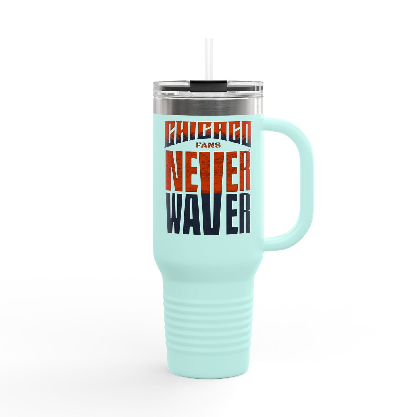 Chicago Fans Never Waver Insulated Travel Mug, 40oz
