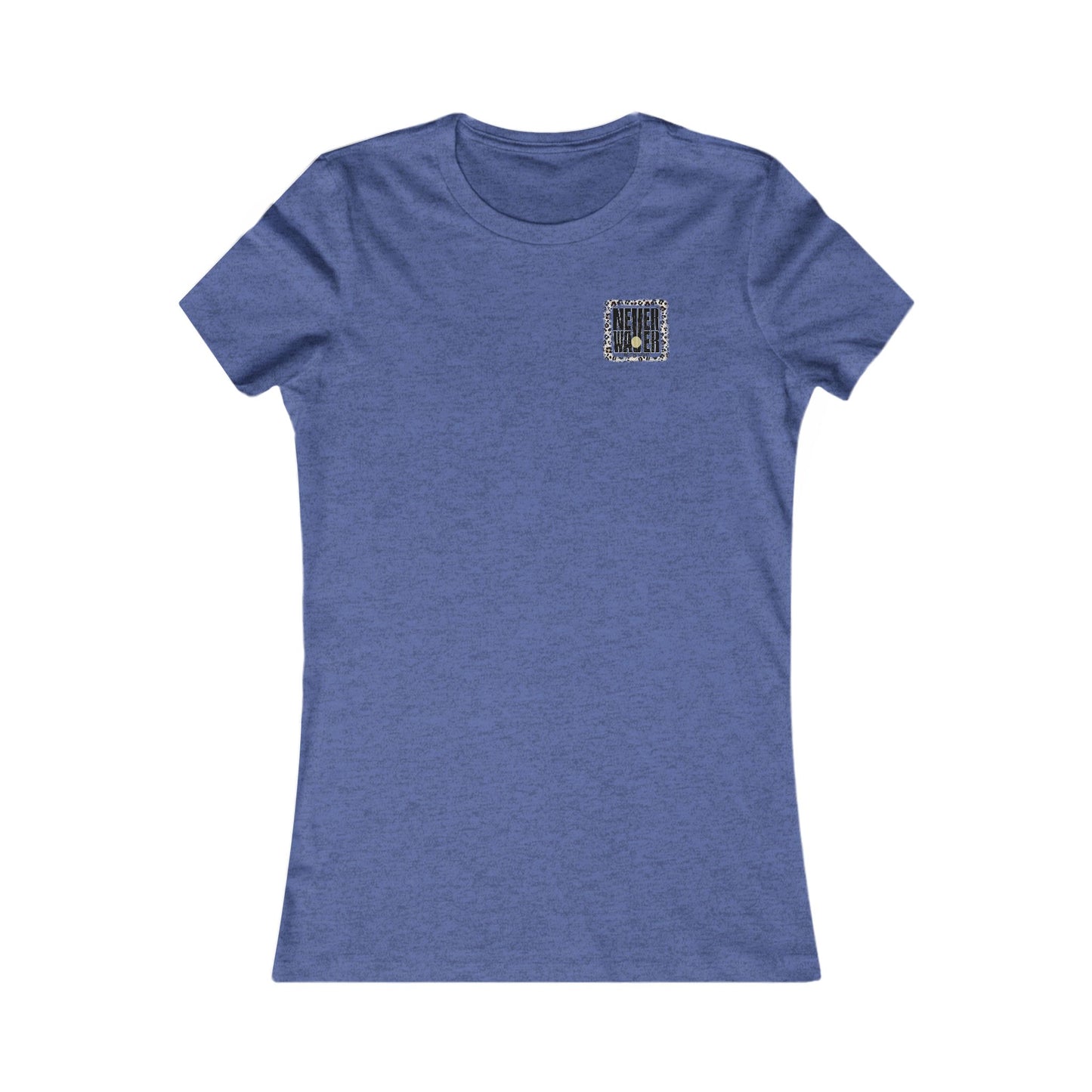 NEVER WAVER Be The Light Women's Favorite Tee
