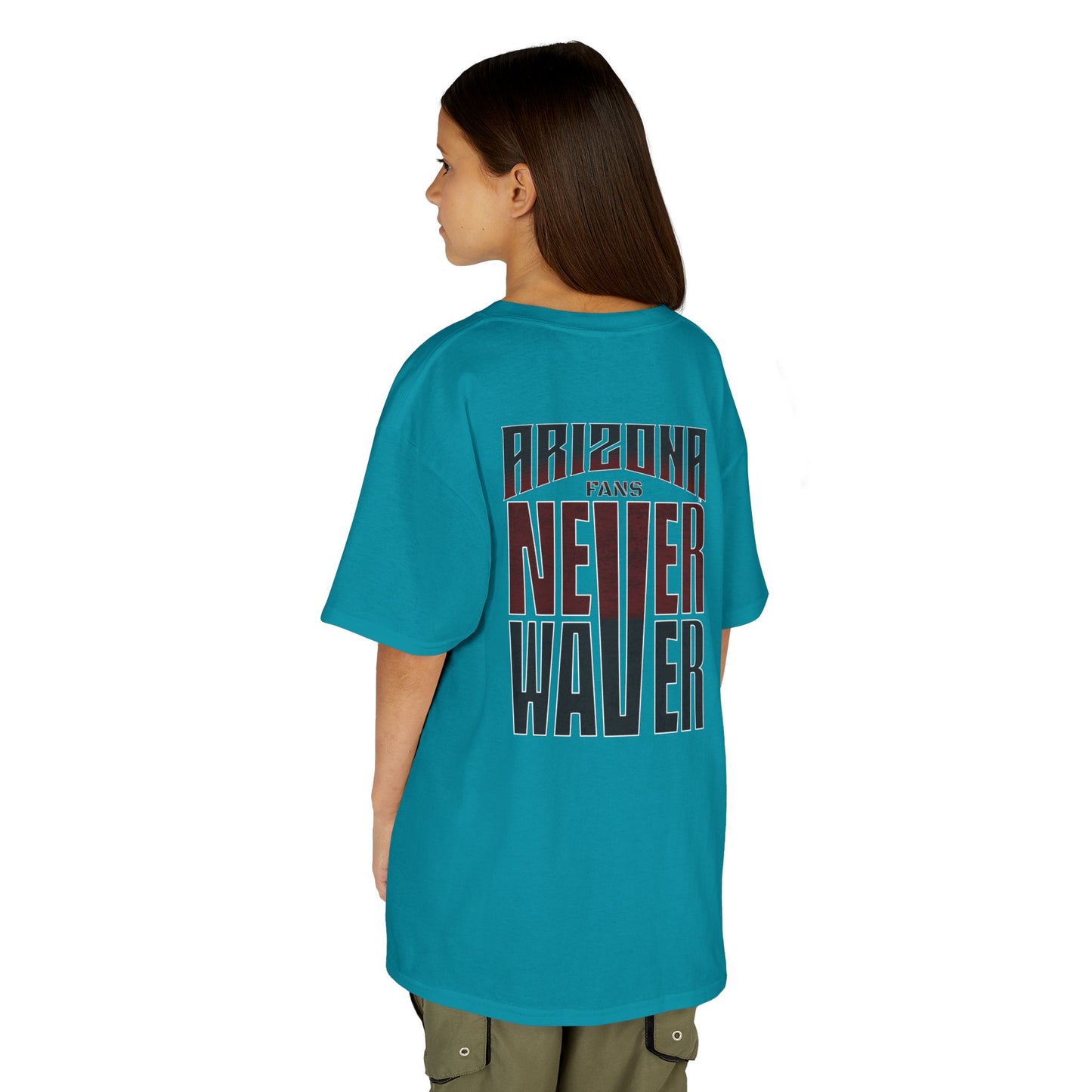 Arizona Fans Never Waver Kids Heavy Cotton™ Tee